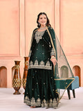 Pure heavy viscous velvet with heavy Coding Embroidery multi Needle sequence Work Salwar Kameez