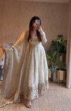 Designer Party Wear Suit Heavy Fandy Silk Embroidery With Sequins Work