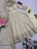 Designer Party Wear Suit Heavy Fandy Silk Embroidery With Sequins Work