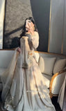 NEW Launching Designer Party Wear  Heavy Chinon Silk Plazzo Suit