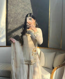 NEW Launching Designer Party Wear  Heavy Chinon Silk Plazzo Suit