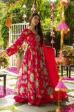 Designer Party Wear Heavy Faux Georgette Sharara Suit With Embroidery And Sequins Work