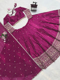 Japan Satin  Silk Designer Lehenga Choli With  Thread And Sequnce Work