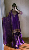 Beautiful Jimmy Cho fabric with Sequence Embroidery work Salwar Kameez