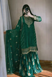 Beautiful Jimmy Cho fabric with Sequence Embroidery work Salwar Kameez