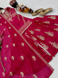 Beautiful Jimmy Cho fabric with Sequence Embroidery work Salwar Kameez
