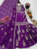Beautiful Jimmy Cho fabric with Sequence Embroidery work Salwar Kameez