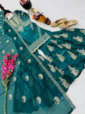 Beautiful Jimmy Cho fabric with Sequence Embroidery work Salwar Kameez