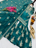 Beautiful Jimmy Cho fabric with Sequence Embroidery work Salwar Kameez