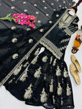 Beautiful Jimmy Cho fabric with Sequence Embroidery work Salwar Kameez