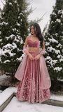 New Arrival Designer Japan Satin Silk Lehenga Choli With Sequnce Work