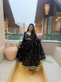 Heavy Vichitra Silk With 5mm Sequence And Embroidery Work Salwar Kameez