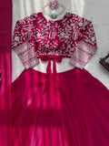 Latest Designer JMV Silk Lehenga Choli With Codeing Dori And Sequnce Work