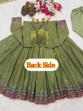 Heavy NC Vichitra Silk With 5mm Sequence And Embroidery Work Salwar Kameez