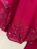 Designer Farshi Plazo Set With Mul Chanderi Silk Fabric