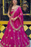 New Super hit Badhani print With Embroidery gotta Patti work Lehengha choli