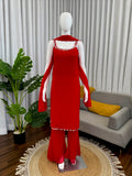 Faux Georgette with Soft Micro Inner & Real Mirror work Salwar Kameez