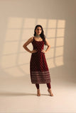 Roman Glass with Soft Micro Inner & Intricate Thread & Sequence work Salwar Kameez