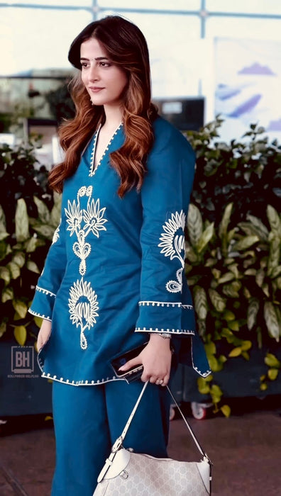 New Designer Party Wear Look & Running Wear Look Pure Rayon Co-Ord Set
