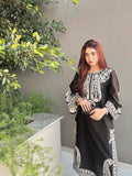 New Designer Party Wear Look Pure Soft Nylon Organza Silk Top Plazzo & Dupatta Set