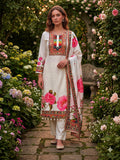 NEW READY TO WEAR 3 PIECE FANCY PRINTED KURTI WITH BEAUTIFUL PANT AND HEAVY DUPATTA