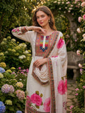 NEW READY TO WEAR 3 PIECE FANCY PRINTED KURTI WITH BEAUTIFUL PANT AND HEAVY DUPATTA