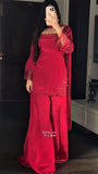 Heavy Natural Crep Silk Heavy Bids Hand Work Embroidery Sequence Work Salwar Kameez