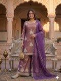 Heavy Fendy Silk Material With 5mm Sequence Embroidery Work Salwar Kameez