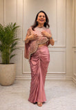 New Bollywood Style Embroidery Work detailing 3 piece Indo-Western Set