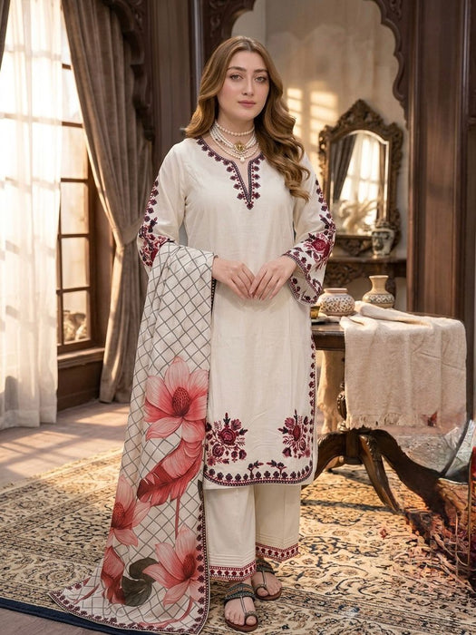New Designer Party Wear Look Pure Satin Rayon Top & Palazzo With Dupatta set