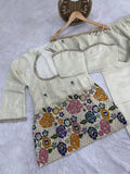Designer Premium Tissue Shimmer Sill Co-Ord Set