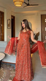 Faux Georgette with Thread & Sequence Work With Fancy Lace Salwar Kameez