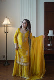 FOX GEORGETTE WITH SEQUENCE EMBROIDERY AND ⁠BEADS WORK SALWAR KAMEEZ