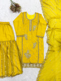 FOX GEORGETTE WITH SEQUENCE EMBROIDERY AND ⁠BEADS WORK SALWAR KAMEEZ