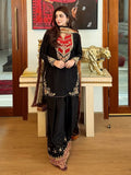 New Fancy Design Pakistani Top - Plazzo And Dupatta Set Fully Stitched