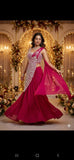New Super Trending Embroidery Sequence work ready to wear saree with Embroidery Blouse