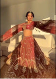 Latest Designer Krishma Silk Lehenga Choli With Thread With Sequnce Work