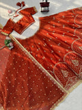 Latest Designer Krishma Silk Lehenga Choli With Thread With Sequnce Work