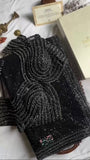 Beautiful Designer Saree on Soft Net Fabric with Sequence work and blouse