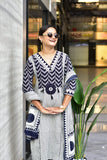Elegant designer kurti set crafted in premium 60x60 soft cotton Kurta Pant Dupatta