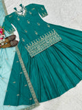 Launching New Designer Party Wear Look Top , Lehenga and Dupatta