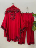 Mull Chanderi with Soft Micro Cotton Lining & Thread with sequence work Salwar Kameez