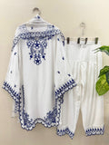 Mull Chanderi with Soft Micro Cotton Lining & Thread with sequence work Salwar Kameez