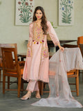 Heavy Pv Chanderi Cotton With Embroidery work Party Wear Kurati style with Pent and Dupatta