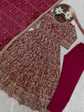 NEW READY TO WEAR 3 PIECE GOWN WITH BEAUTIFUL DUPATTA AND BOTTOM