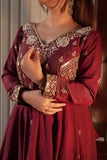 BEAUTIFUL VICHITRA WITH BEADS SEQUENCE EMBROIDERY WORK SALWAR KAMEEZ