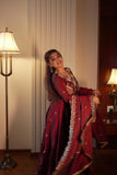 BEAUTIFUL VICHITRA WITH BEADS SEQUENCE EMBROIDERY WORK SALWAR KAMEEZ