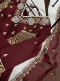 BEAUTIFUL VICHITRA WITH BEADS SEQUENCE EMBROIDERY WORK SALWAR KAMEEZ