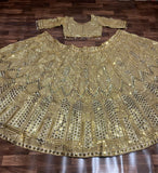 Most Beautiful Latest Designer Premium Soft Net Lehenga Choli With Coding Work And Heavy Sequins Work