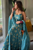 Heavy Crushi Silk With Bids Hand Work and Embroidery Work New Designer Anarkali Suit